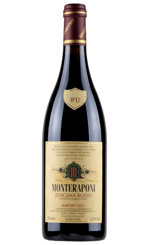 Вино Monteraponi Baron'Ugo Chianti Classico 2012