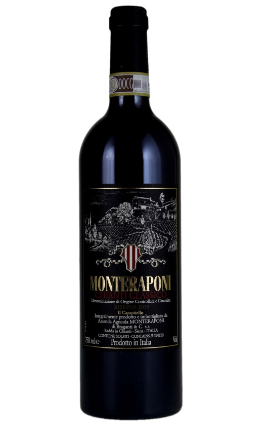 Wine Monteraponi Chianti Classico Riserva Il Campitello 2014