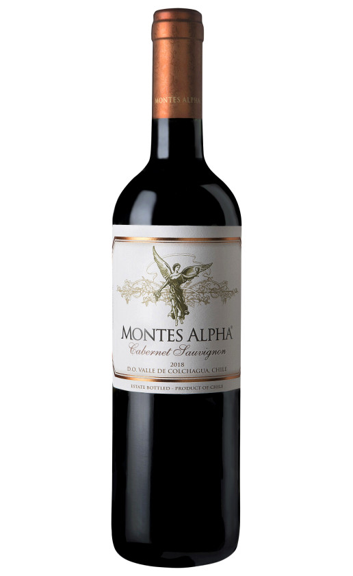 Вино Montes Alpha Cabernet Sauvignon Valle de Colchagua 2018