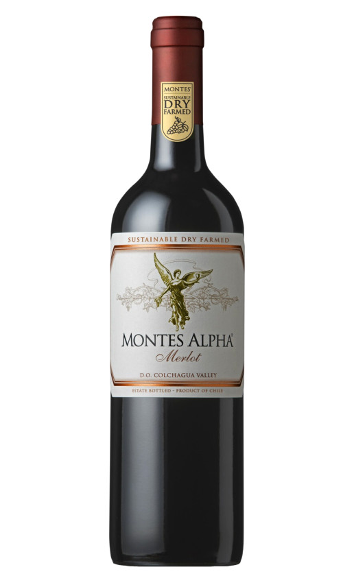 Вино Montes Alpha Merlot 2017