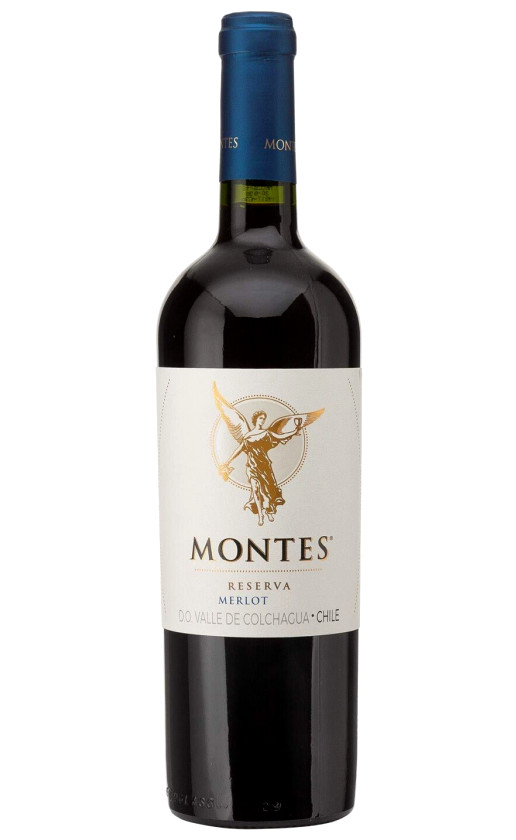 Wine Montes Reserva Merlot Valle De Colchagua 2019