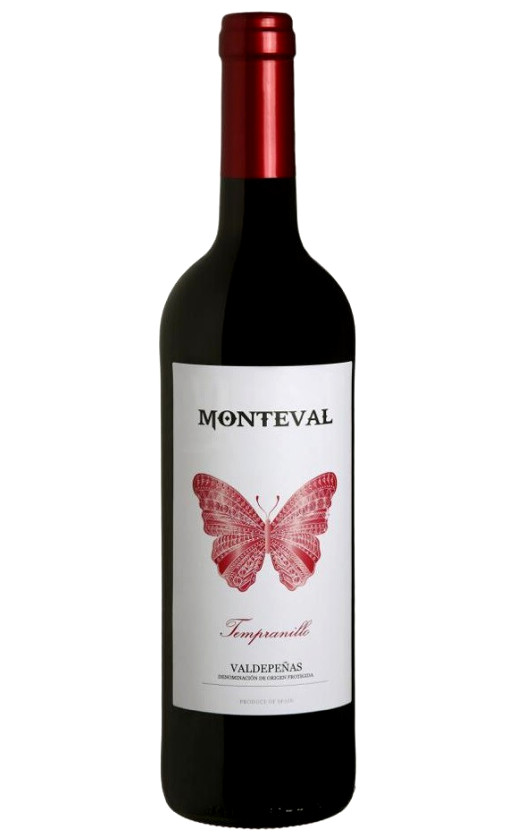 Wine Monteval Tempranillo Valdepenas