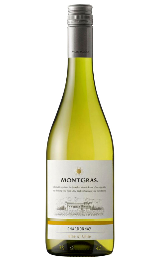 Вино MontGras Chardonnay 2014