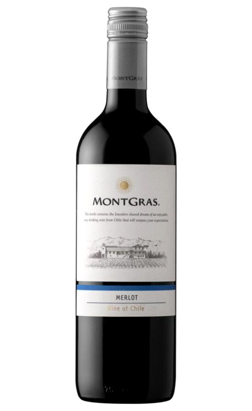 Wine Montgras Merlot 2014