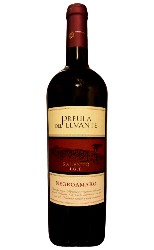 Wine Mottura Preula Del Levante Negroamaro Salento 2019
