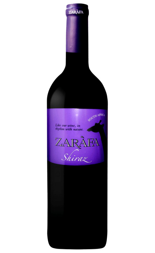 Mountain River Wines Zarafa Shiraz Western Cape WO 2020