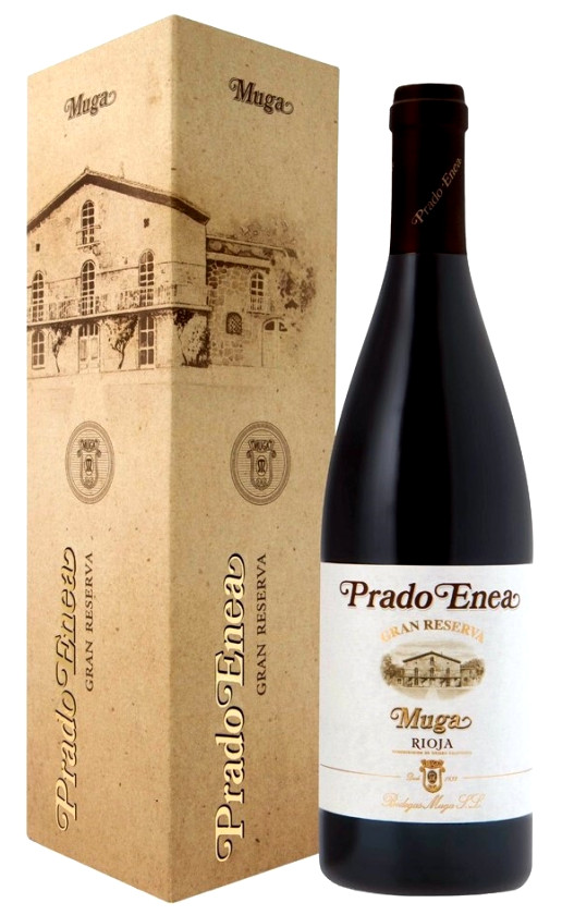 Вино Muga Prado Enea Gran Reserva Rioja 2014 gift box