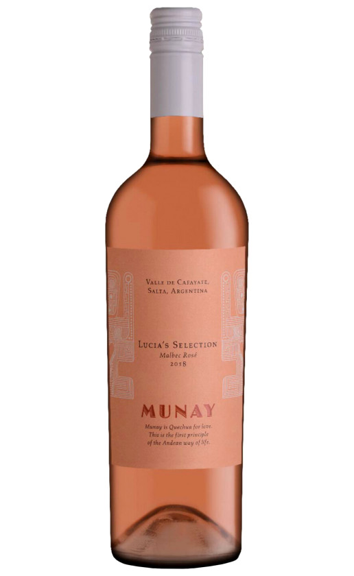 Wine Munay Lusias Selection Malbec Rose 2018