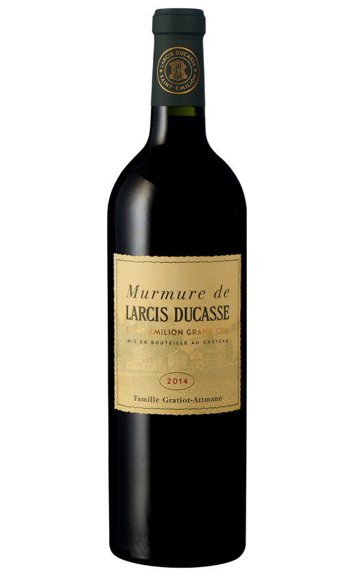 Wine Murmure De Larcis Ducasse Saint Emilion Grand Cru Aos 2014