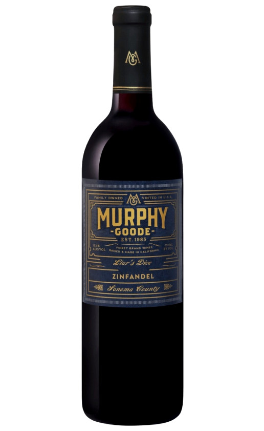 Wine Murphy Goode Liars Dice Zinfandel 2015