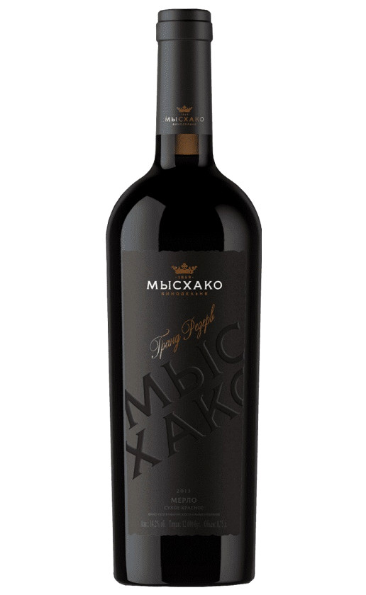 Wine Mysxako Grand Rezerv Merlo 2013