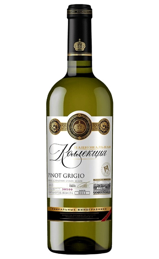 Wine Nacionalnaya Kollekciya Pino Gridzio