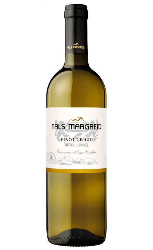 Wine Nals Margreid Pinot Grigio Sudtirol Alto Adige 2017