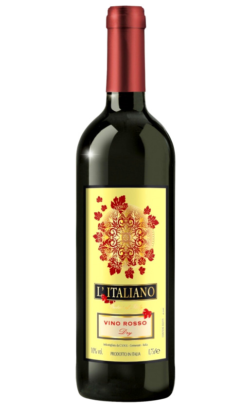 Вино Natale Verga L'Italiano Rosso dry