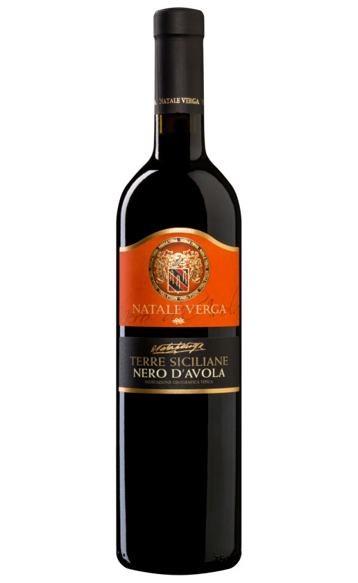 Вино Natale Verga Nero d'Avola Terre Siciliane