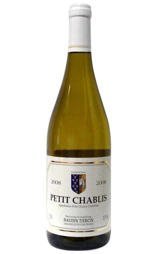 Wine Naudin Tiercin Petit Chablis 2008