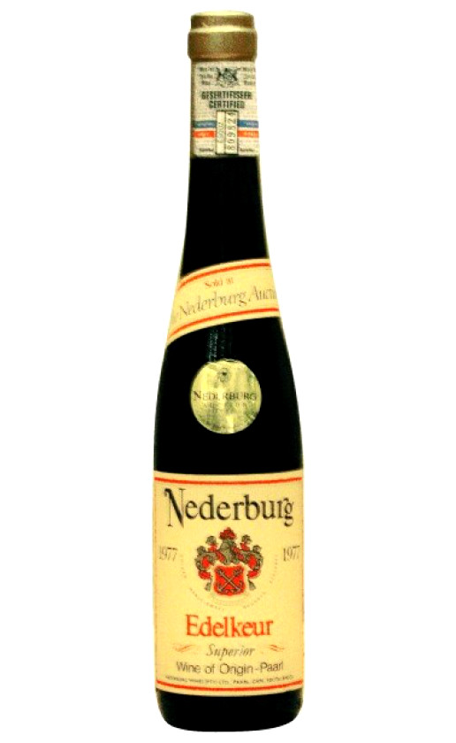 Wine Nederburg Edelkeur Noble Late Harvest 1977