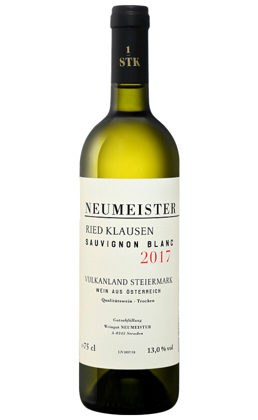 Вино Neumeister Ried Klausen Sauvignon Blanc 2017