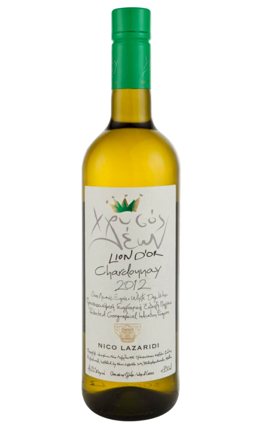 Wine Nico Lazaridi Lion Dor Chardonnay Pangeon