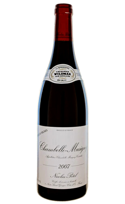 Wine Nicolas Potel Chambolle Musigny Vieilles Vignes 2007