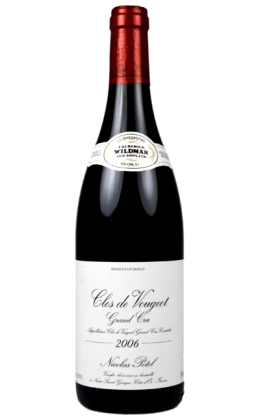 Wine Nicolas Potel Clos De Vougeot Grand Cru 2006