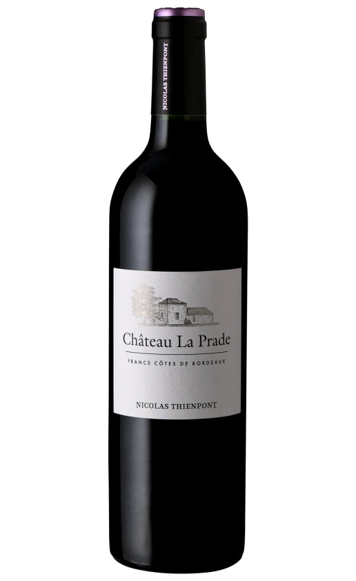 Wine Nicolas Thienpont Chateau La Prade Francs Cotes De Bordeaux 2014