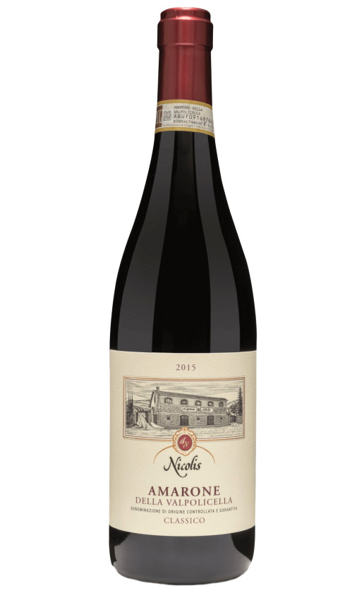Вино Nicolis Amarone della Valpolicella Classico 2015