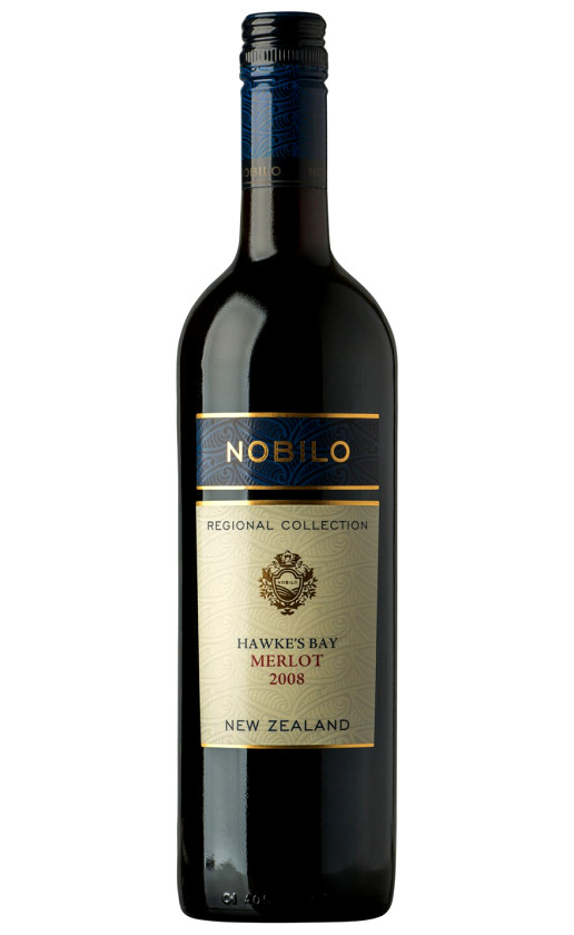 Wine Nobilo Regional Collection Merlot 2008