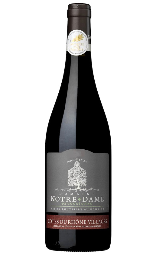 Wine Notre Dame De Cousignac Cotes Du Rhone Villages