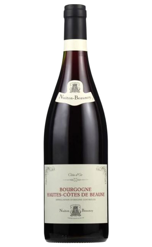 Wine Nuiton Beaunoy Bourgogne Hautes Cotes De Beaune Rouge 2016