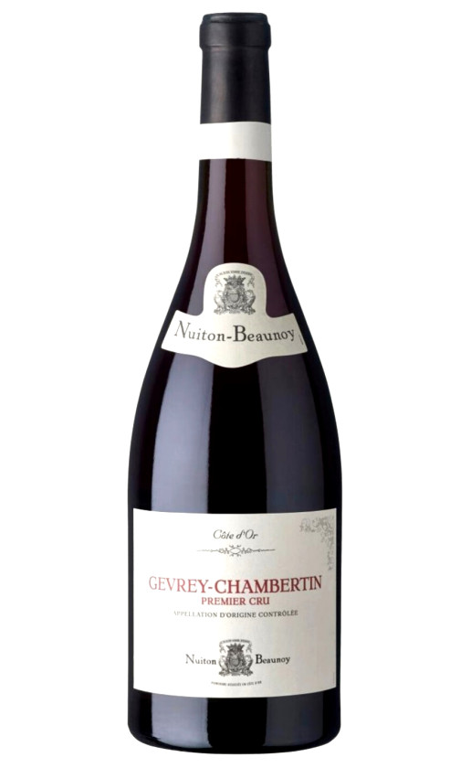 Wine Nuiton Beaunoy Gevrey Chambertin Premier Cru 2016