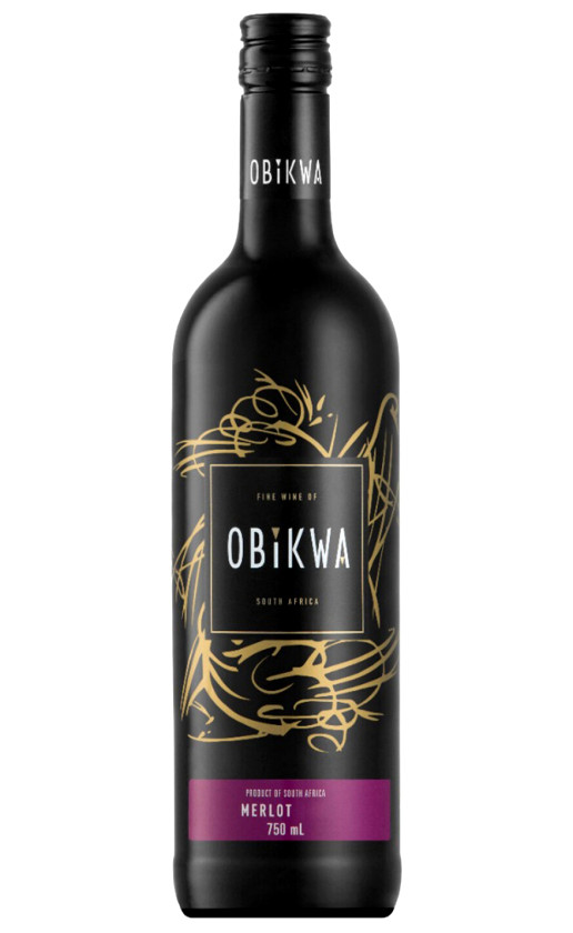 Вино Obikwa Merlot 2020