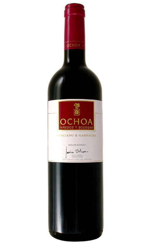Wine Ochoa Graciano Garnacha 2009