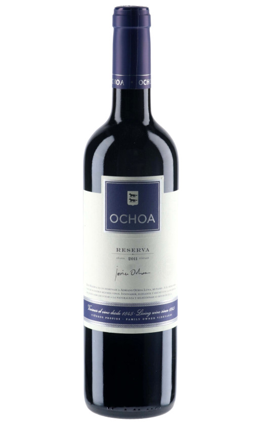 Вино Ochoa Reserva 2011