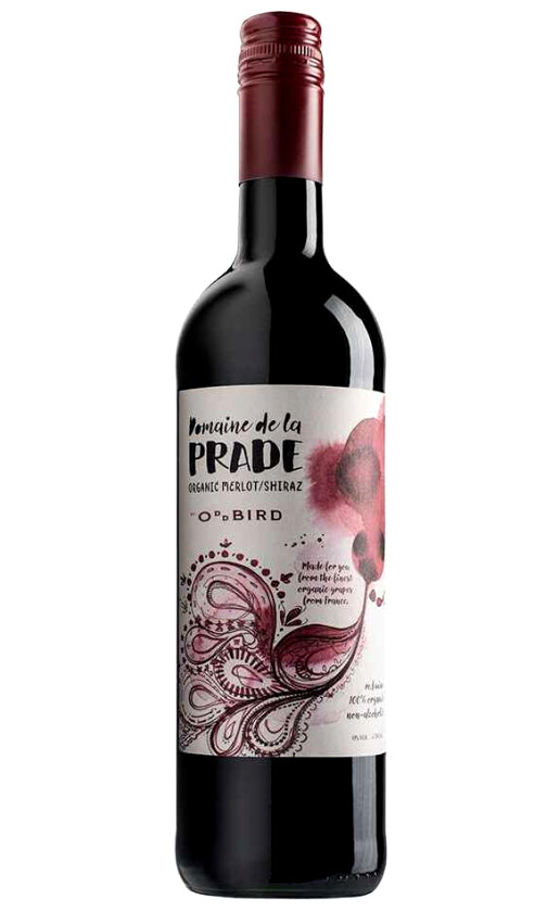 Wine Oddbird Domaine De La Prade Merlotshiraz No Alcohol 2020