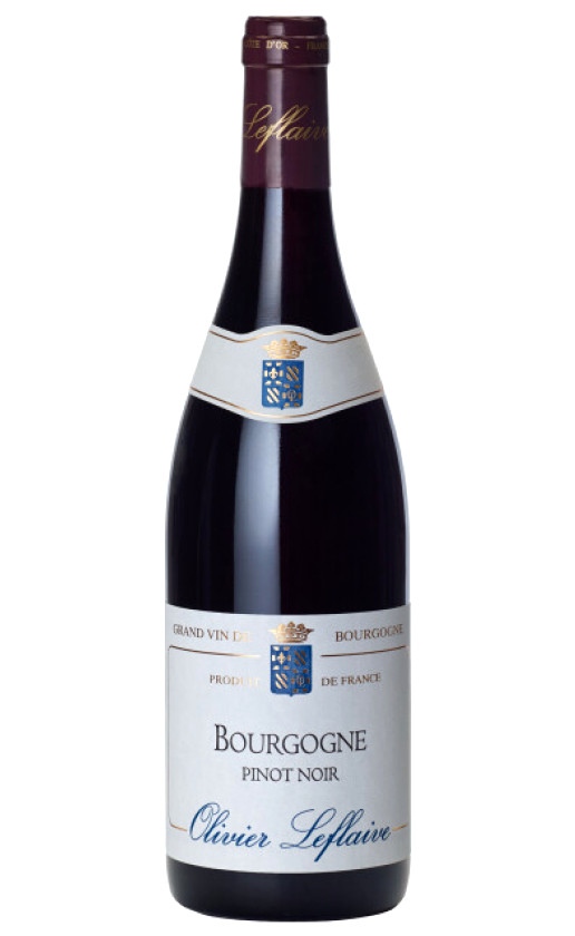 Wine Olivier Leflaive Bourgogne Pinot Noir 2016