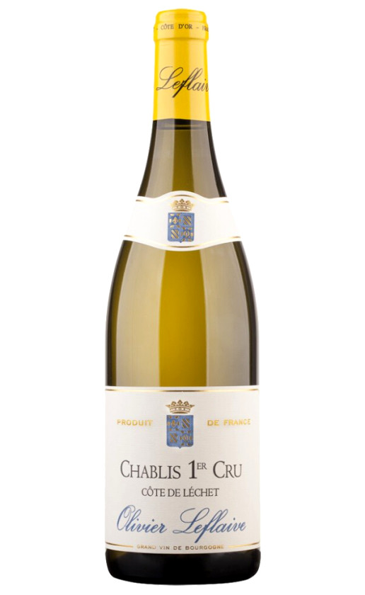 Вино Olivier Leflaive Chablis 1er Cru Cote de Lechet 2014