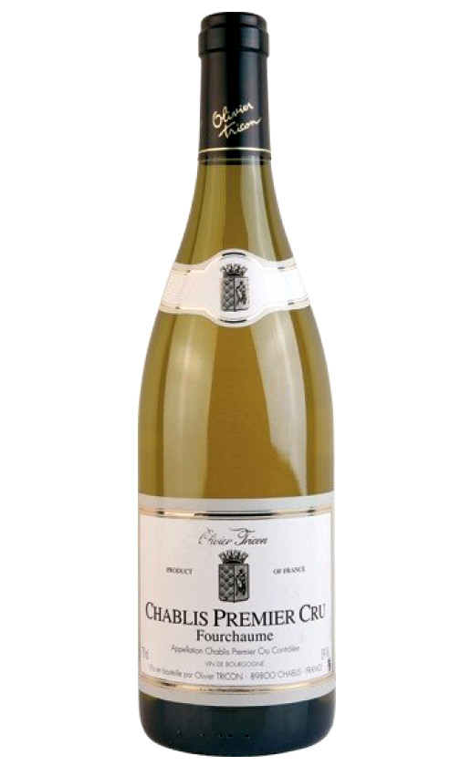 Wine Olivier Tricon Chablis Premier Cru Fourchaume 2013
