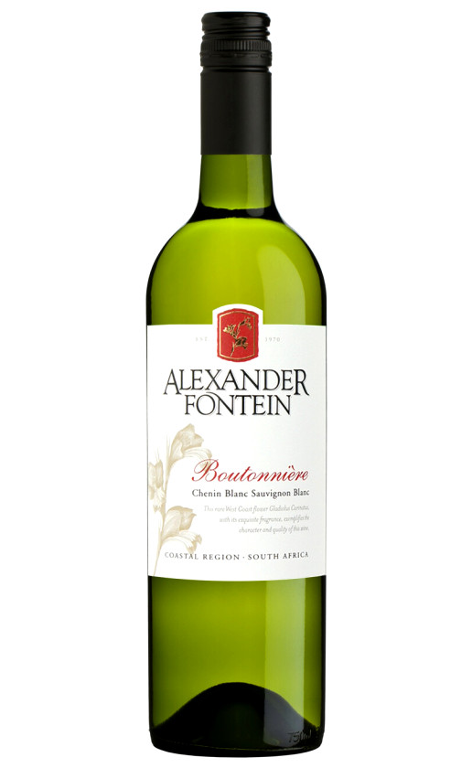 Wine Ormonde Alexanderfontein Boutonniere White 2017