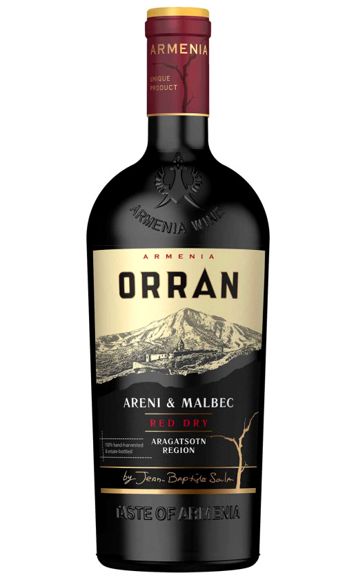 Wine Orran Areni Malbec Dry