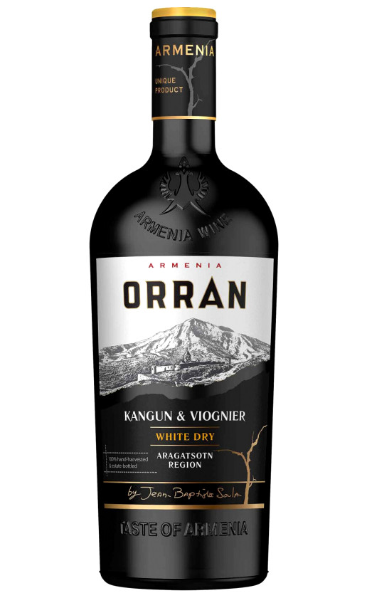 Wine Orran Kangun Viognier Dry