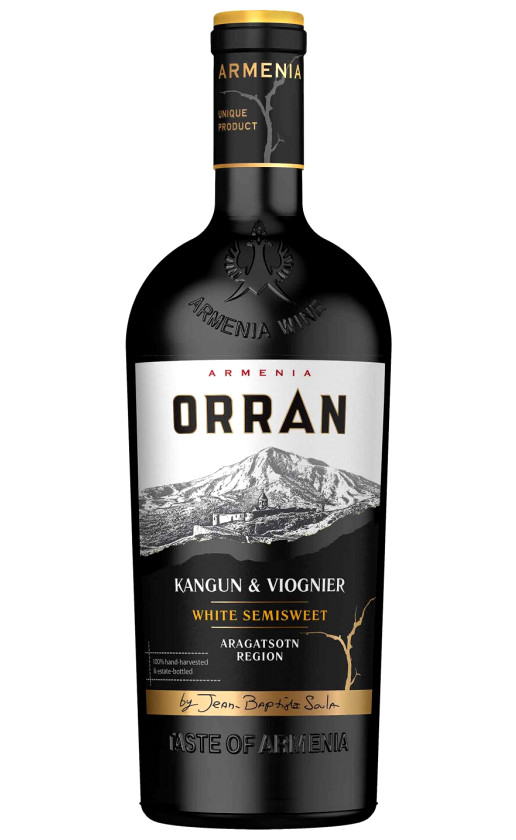 Wine Orran Kangun Viognier Semisweet