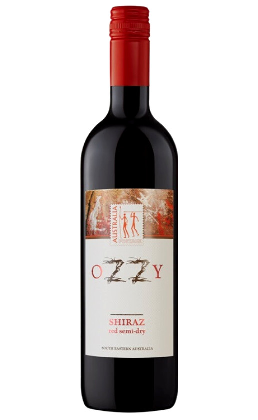 Wine Ozzy Shiraz Semi Dry