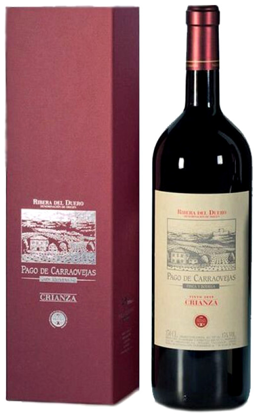 Вино Pago de Carraovejas Crianza Ribera del Duero 2009 gift box