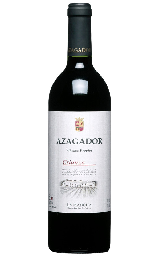 Wine Pago De La Jaraba Azagador Crianza La Mancha 2008