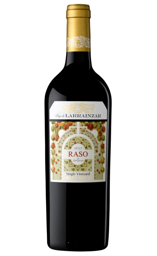 Wine Pago De Larrainzar Raso De Larrainzar Reserva Navarra 2013