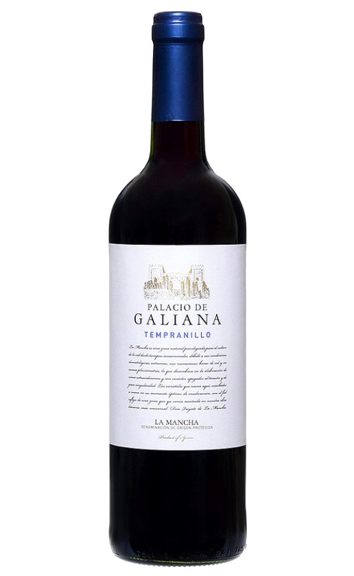 Wine Palacio De Galiana Tempranillo La Mancha