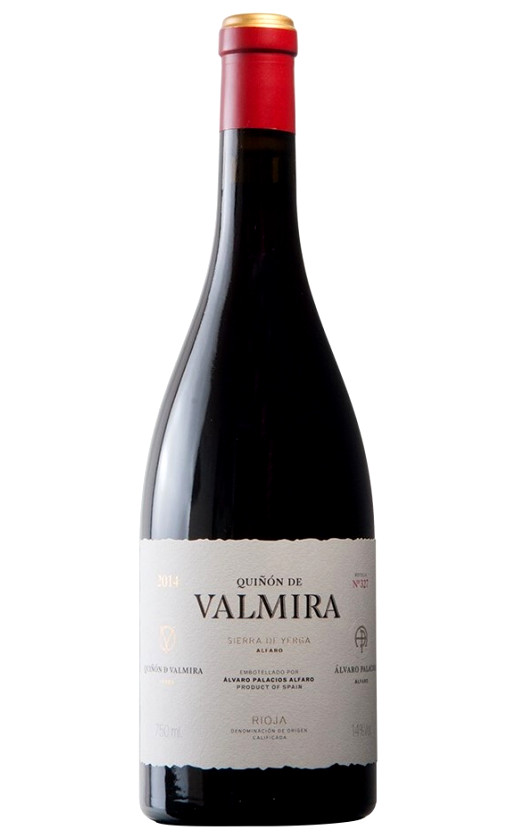 Wine Palacios Remondo Quinon De Valmira Rioja A 2015