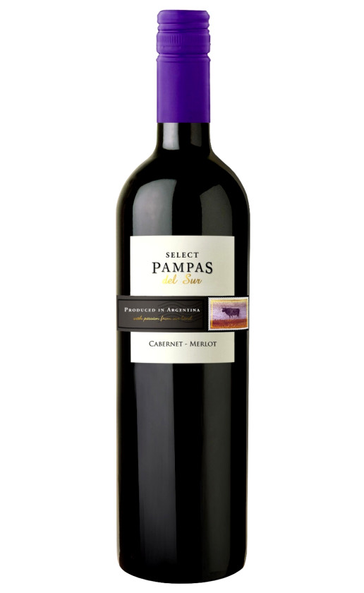 Wine Pampas Del Sur Select Cabernet Merlot