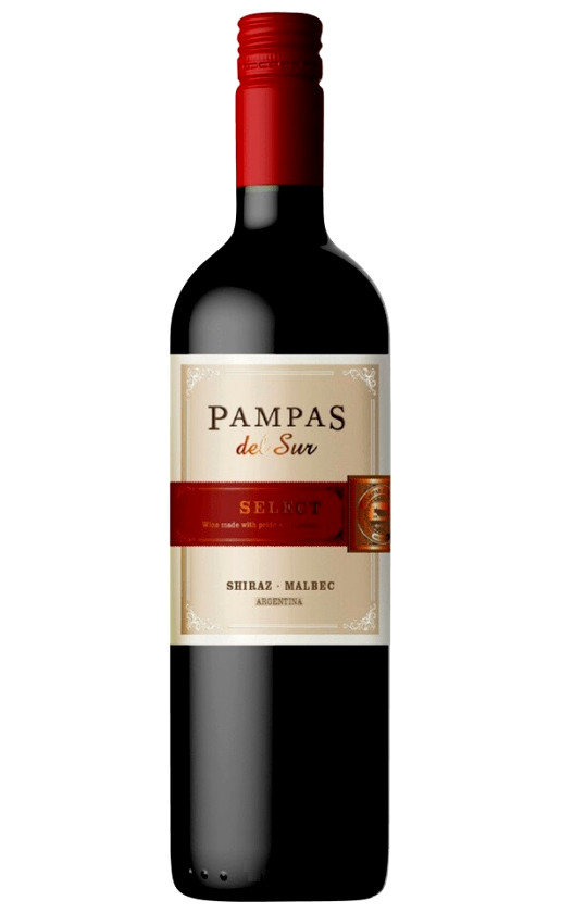 Wine Pampas Del Sur Select Shiraz Malbec